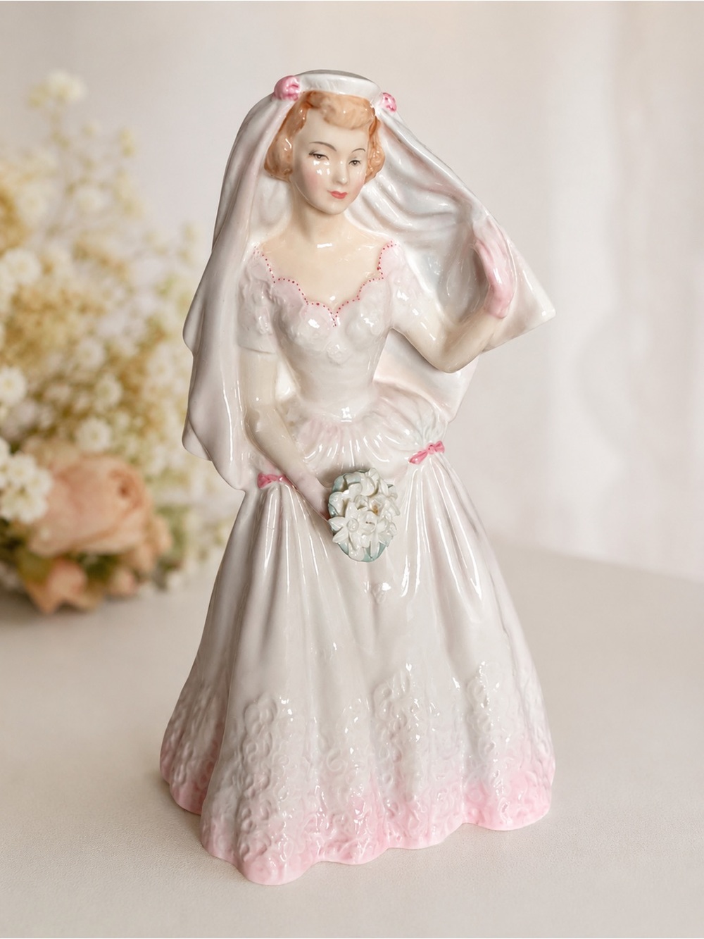 Royal Doulton “The Bride” HN2166 Figurine (1955)